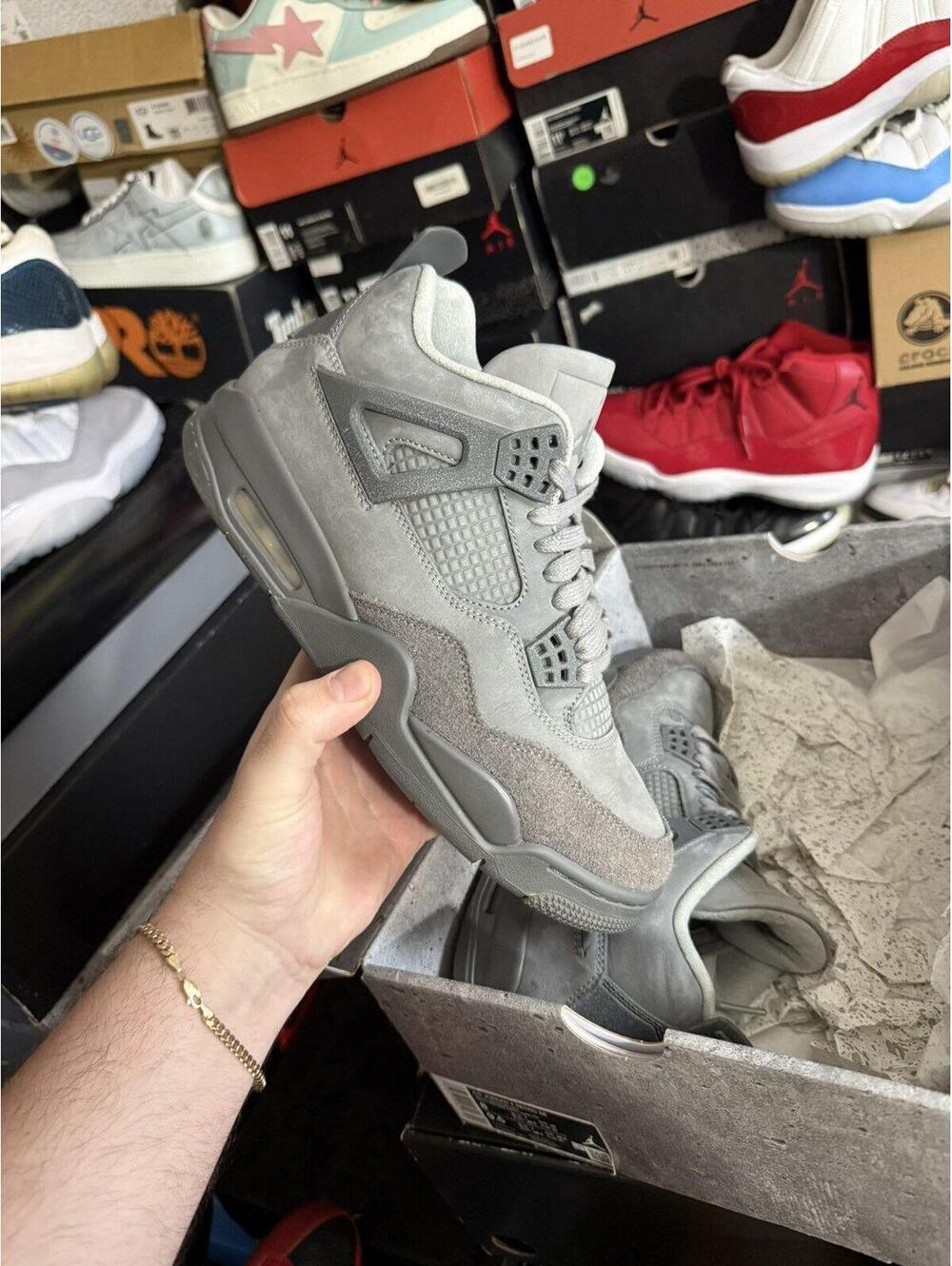 Jordan retro 4 wet cement sz 8